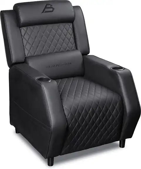 Blackstorm Throne of Games Recliner -pelituoli, musta