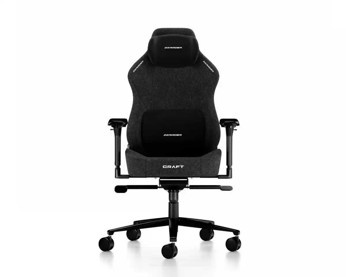 DXRacer CRAFT Pelituoli Musta Kangas L