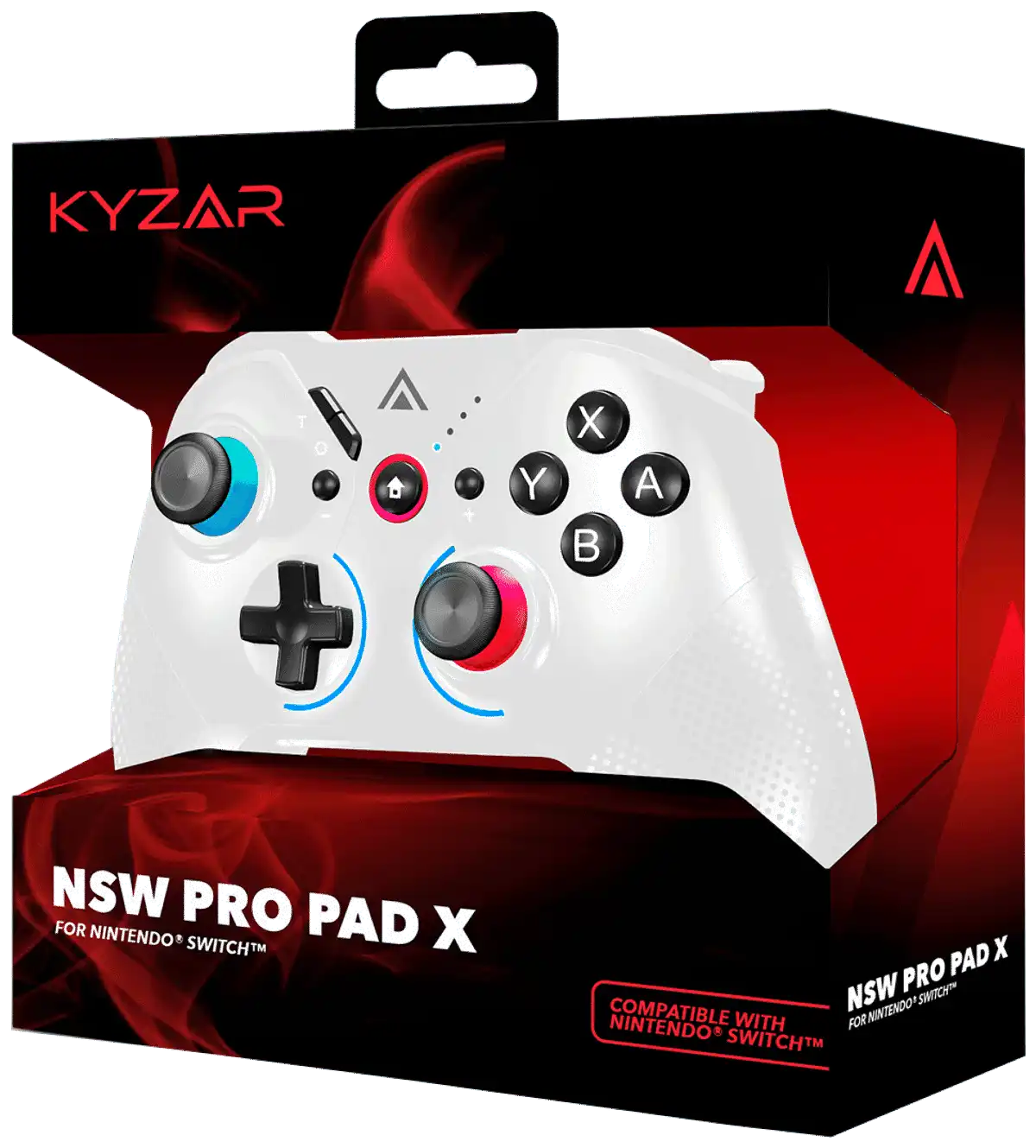 Kyzar Switch Langaton peliohjain valkoinen