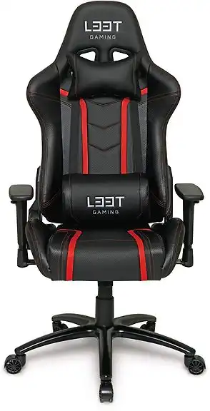 L33T Gaming Elite V3 -pelituoli (PU), punainen