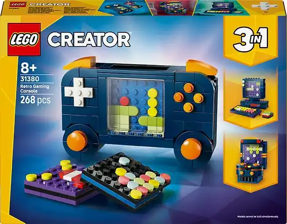 LEGO Creator 31380 Retrotyylinen pelikonsoli 3in1
