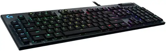 Logitech G815 -pelinäppäimistö, Clicky-kytkimet