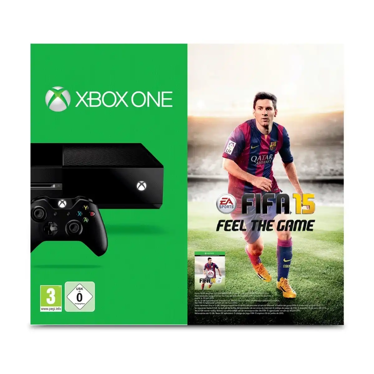 Microsoft XBOX ONE + FIFA15 Pelikonsoli
