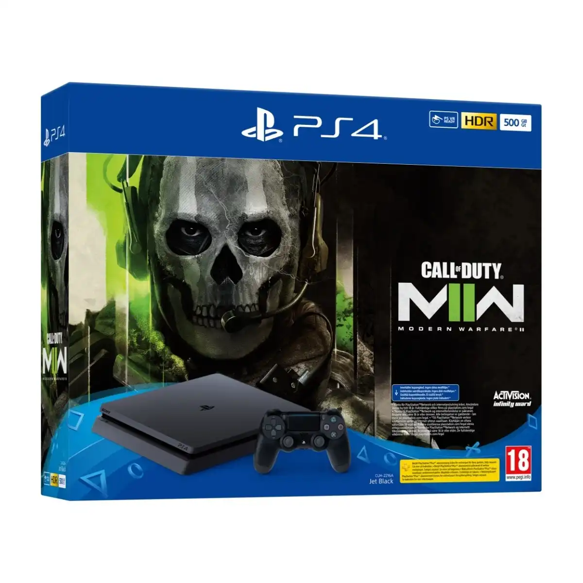 PlayStation 4 500 Gt pelikonsoli - Call Of Duty Modern Warfare II bundle